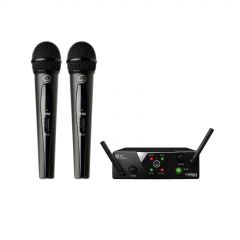 Dual Wireless Handheld Microphone System And Extras