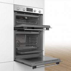 Bosch Serie 4 MBS533BS0B Built-In Electric Double Oven