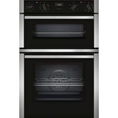 NEFF U1ACE2HN0B Electric CircoTherm Double Oven Oven - BLACK/STEEL